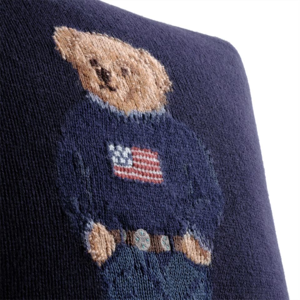 POLO BEAR YÜN DEKORATİF YASTIK