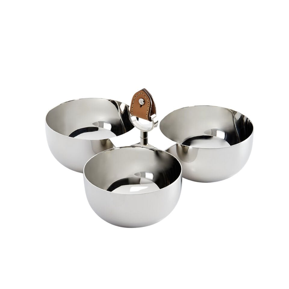 WYATT ÜÇ BÖLMELİ ÇEREZ KASESİ