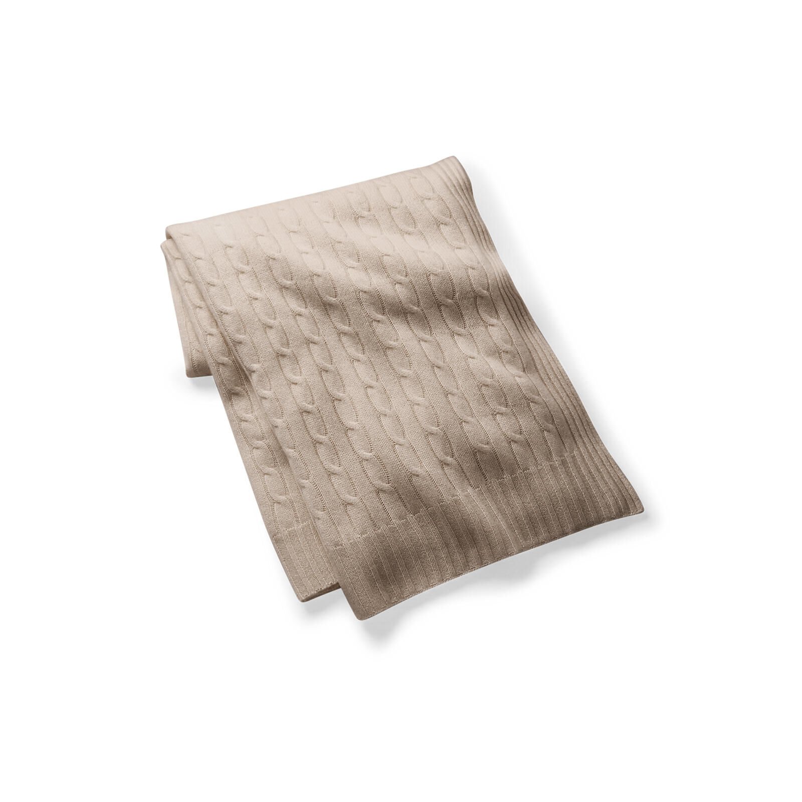 ICONIC CABLE NATURAL KAŞMİR BATTANİYE