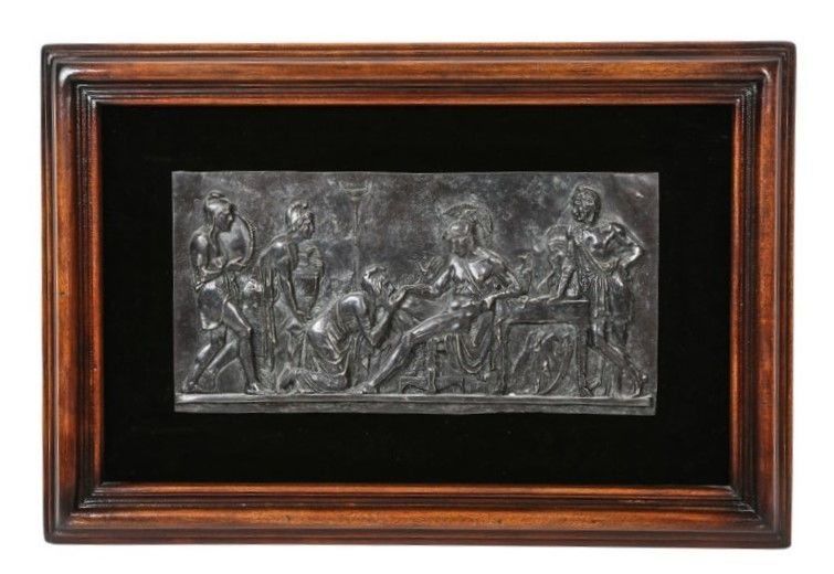 BRONZE EMBELLISHED WALL PANEL