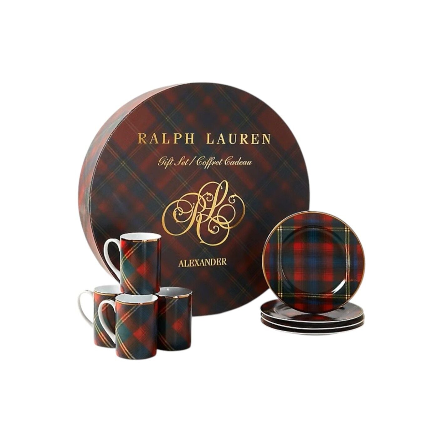 ALEXANDER TABAK VE KUPA HEDİYE SETİ