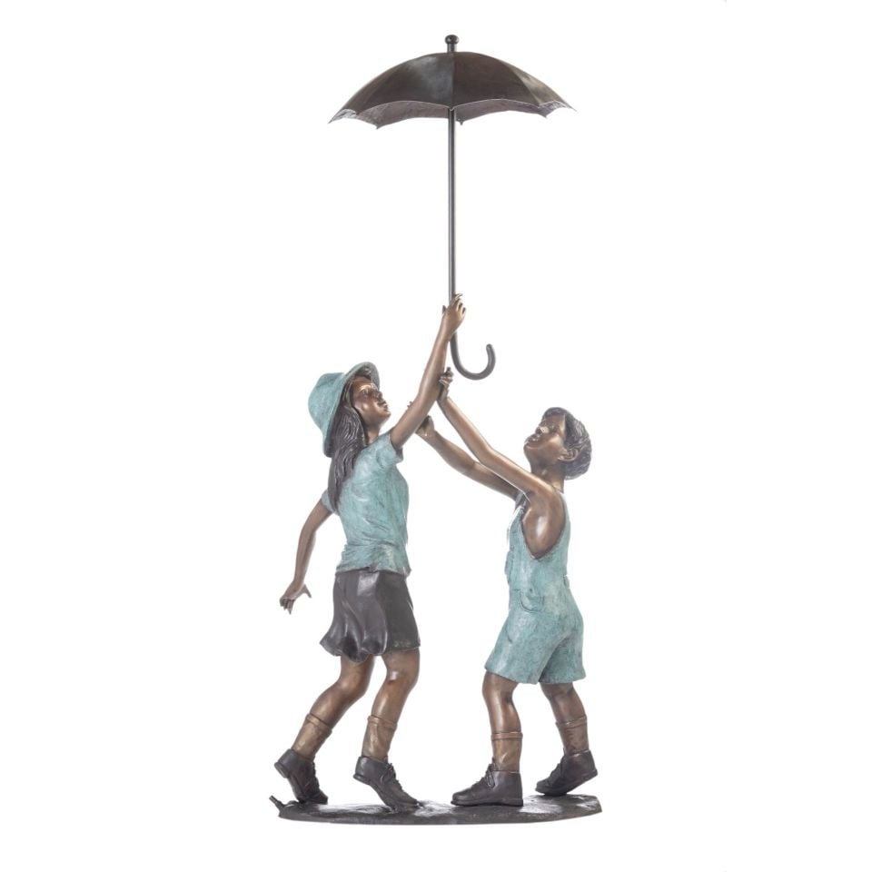 ŞEMSİYE ALTINDA ÇOCUKLAR - FISKİYE