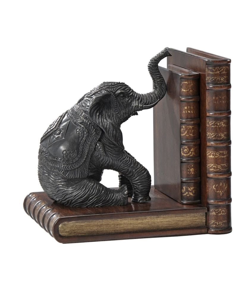 BRONZ FİL KİTAP TUTACAĞI