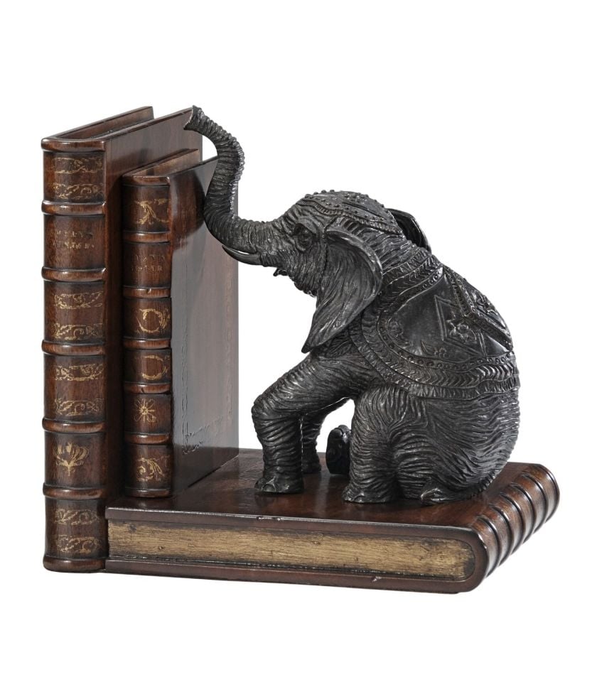 BRONZ FİL KİTAP TUTACAĞI
