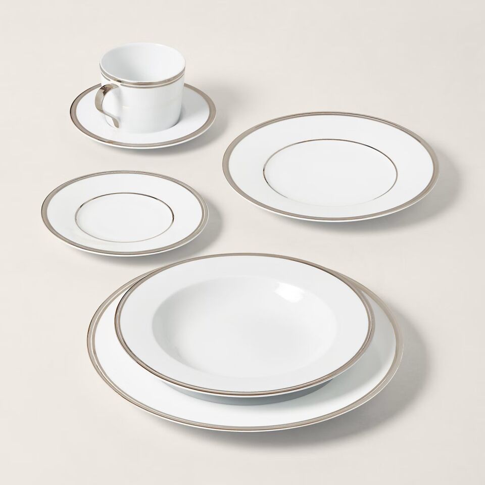 WILSHIRE  OVAL SERVİS TABAĞI GÜMÜŞ