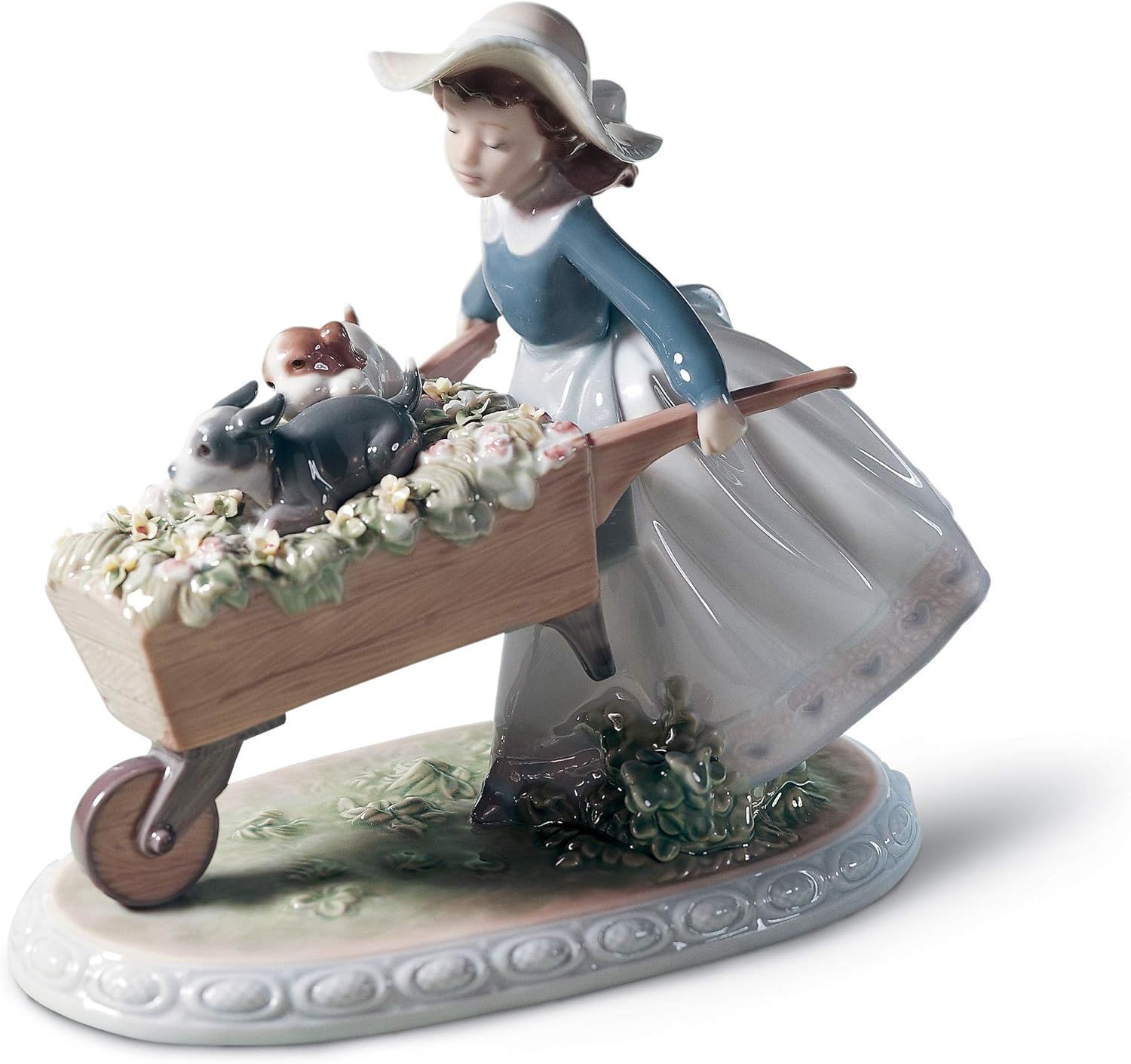 EL ARABALI KIZ FİGÜRÜ