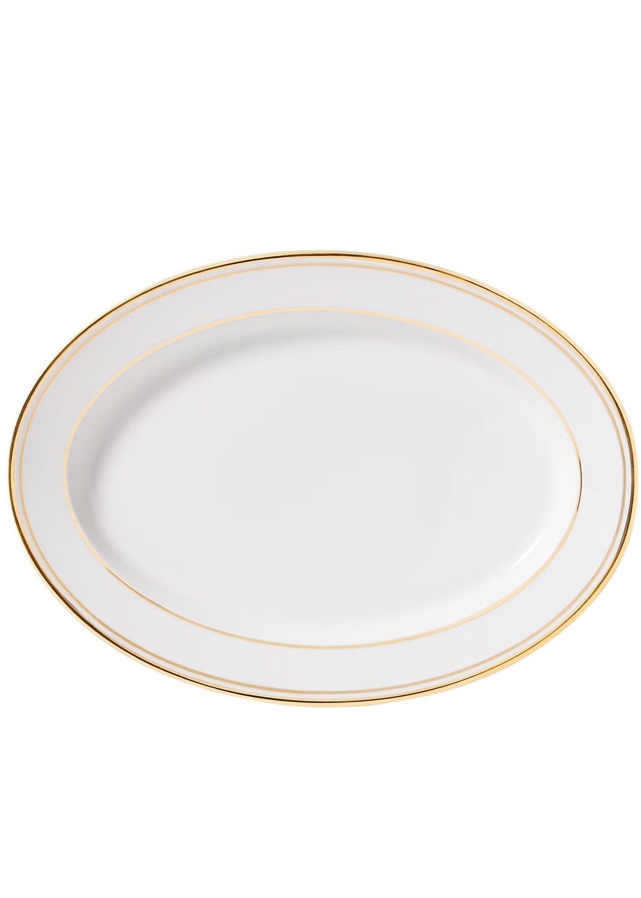 WILSHIRE OVAL SERVİS TABAĞI ALTIN