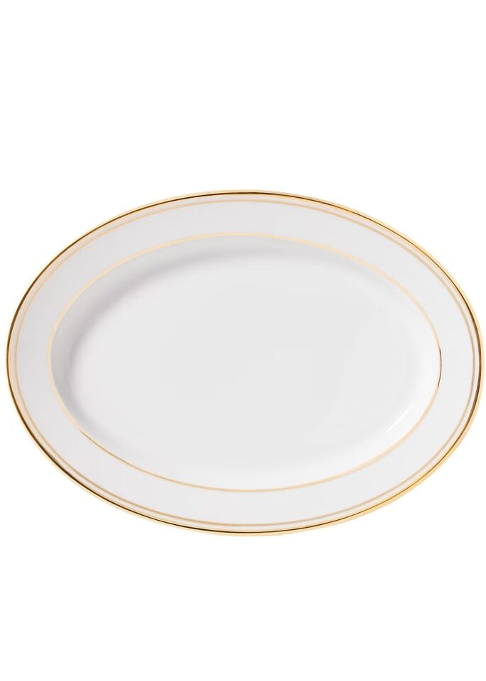 WILSHIRE OVAL SERVİS TABAĞI ALTIN