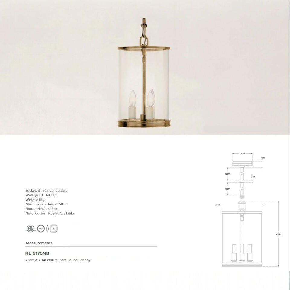 MODERN LANTERN FENER LAMBA