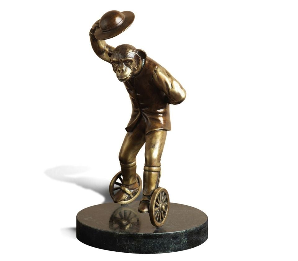 TEKERLEK SÜREN ŞEMPANZE