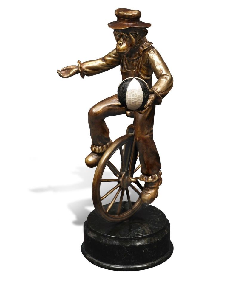 BİSİKLET SÜREN ŞEMPANZE