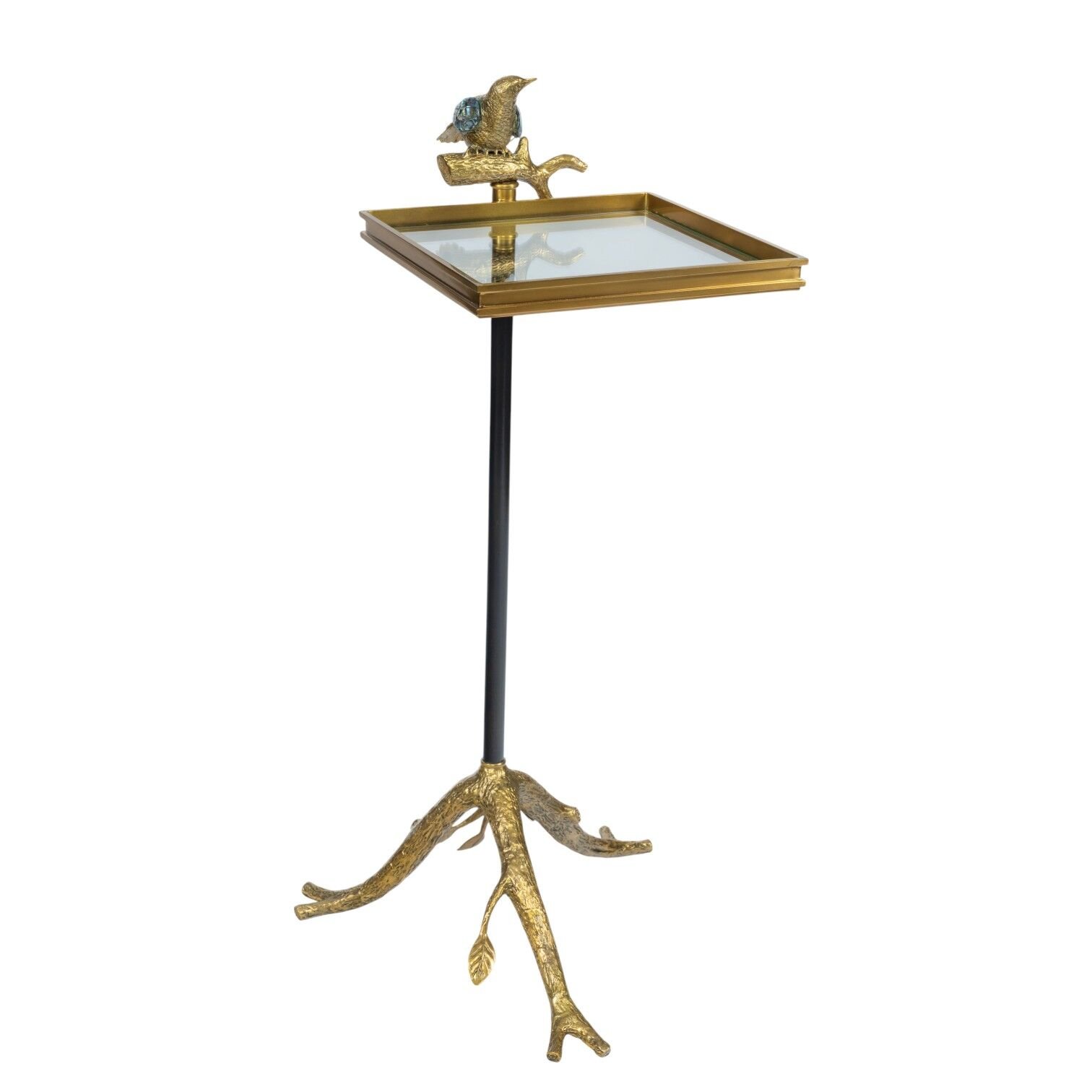 TWEET SEDEF KUŞ  DETAYLI YAN SEHPA