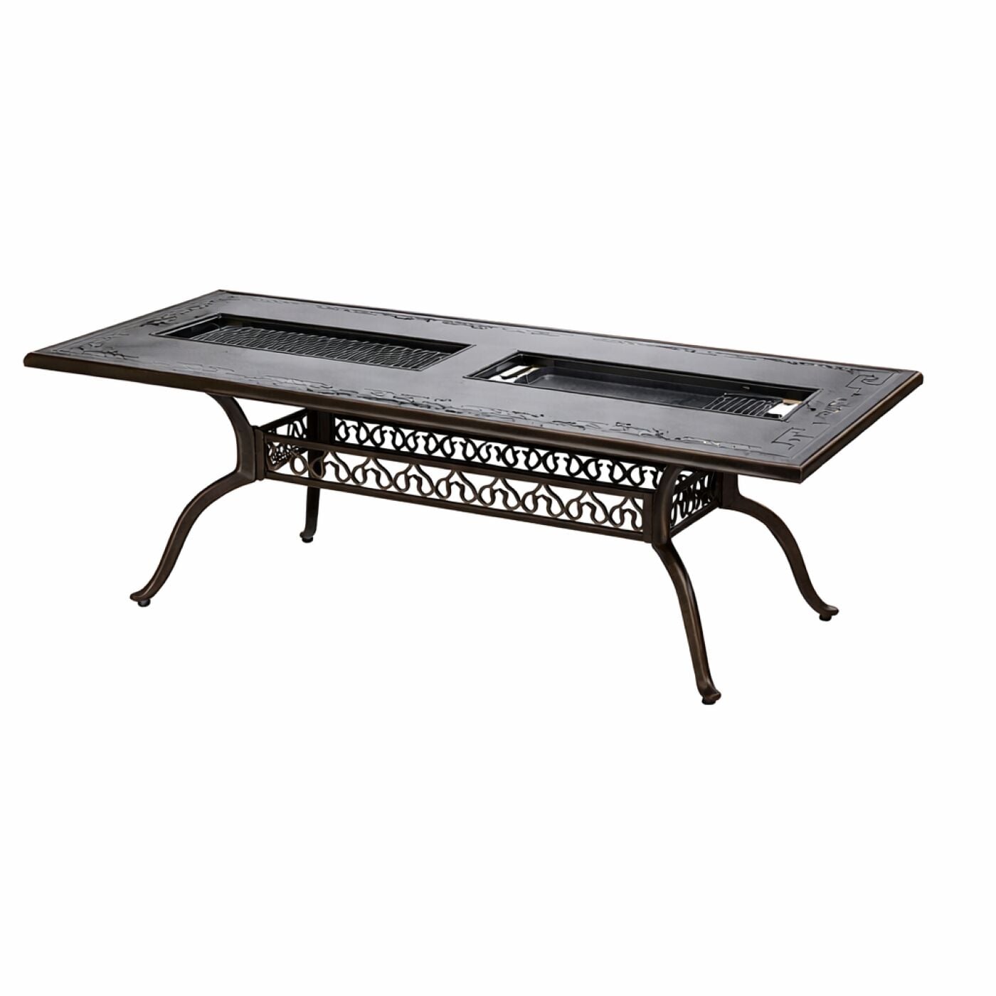 IZGARALI DİKDÖRTGEN MASA - RECTANGULAR TABLE