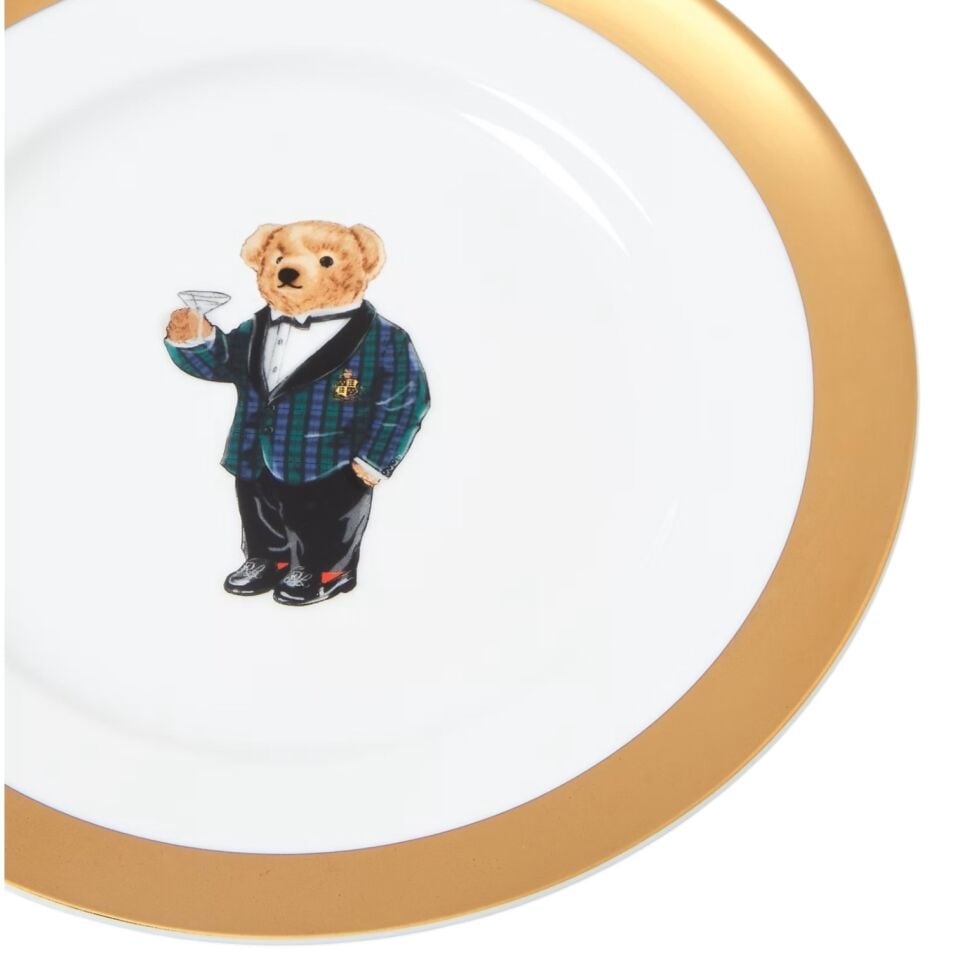 THOMPSON POLO BEAR TABAK & KUPA HEDİYE SETİ