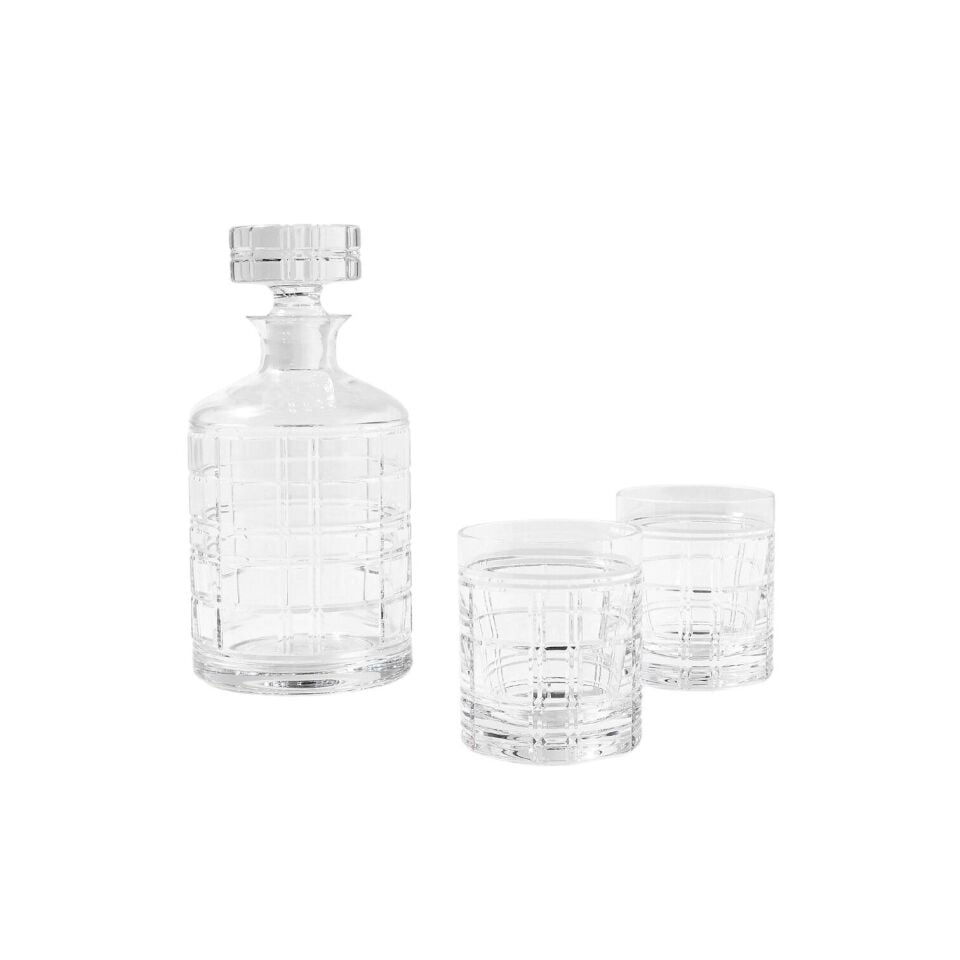 HUDSON PLAID VİSKİ SETİ