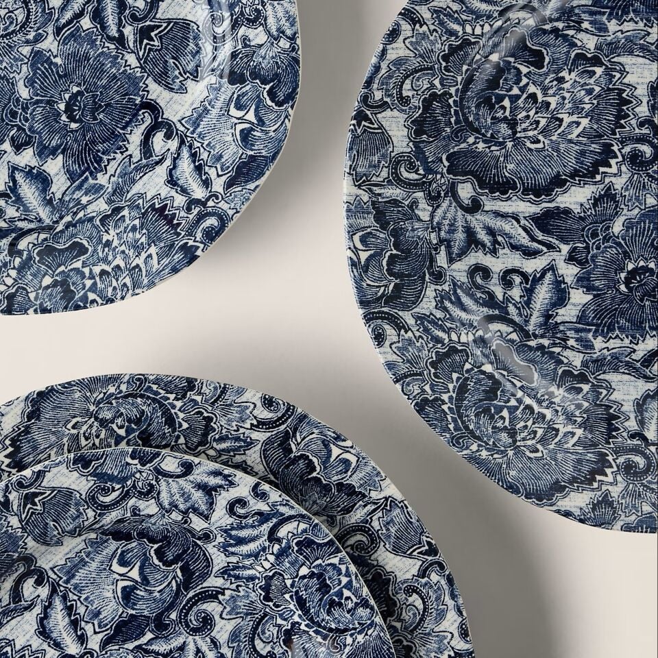 FADED PEONY YEMEK TABAĞI