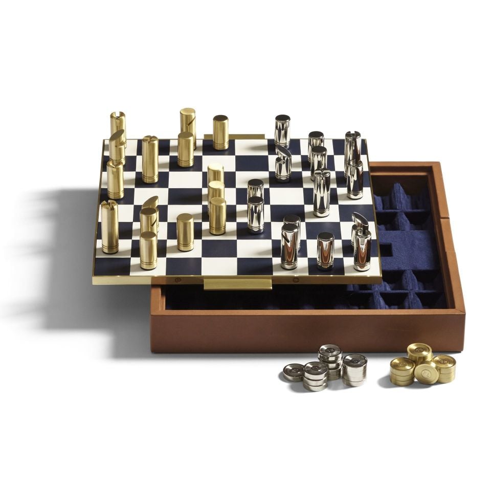 FOWLER SATRANÇ VE DAMA OYUN SETİ